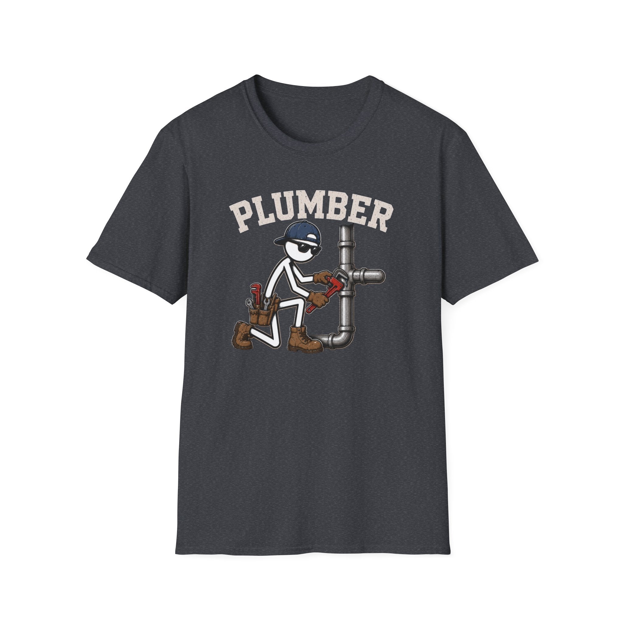 Plumber Stickman T-Shirt