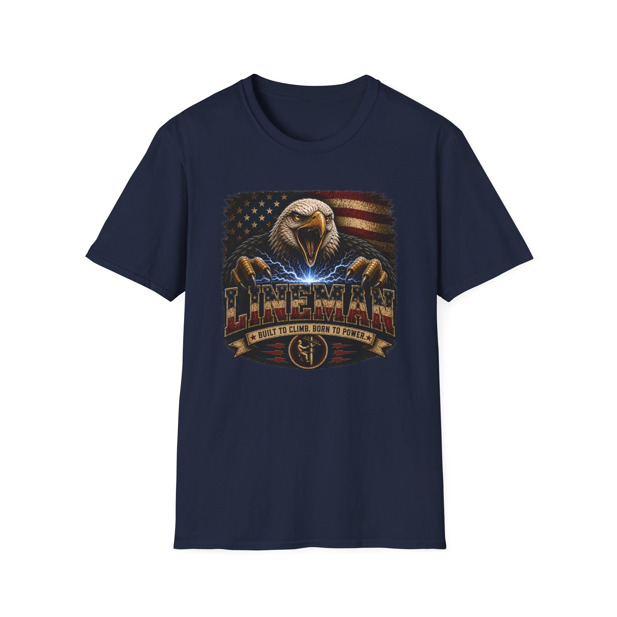 Screaming Eagle Lineman T-Shirt
