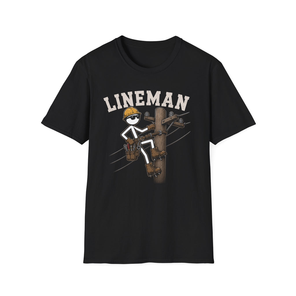 Lineman Stickman T-Shirt