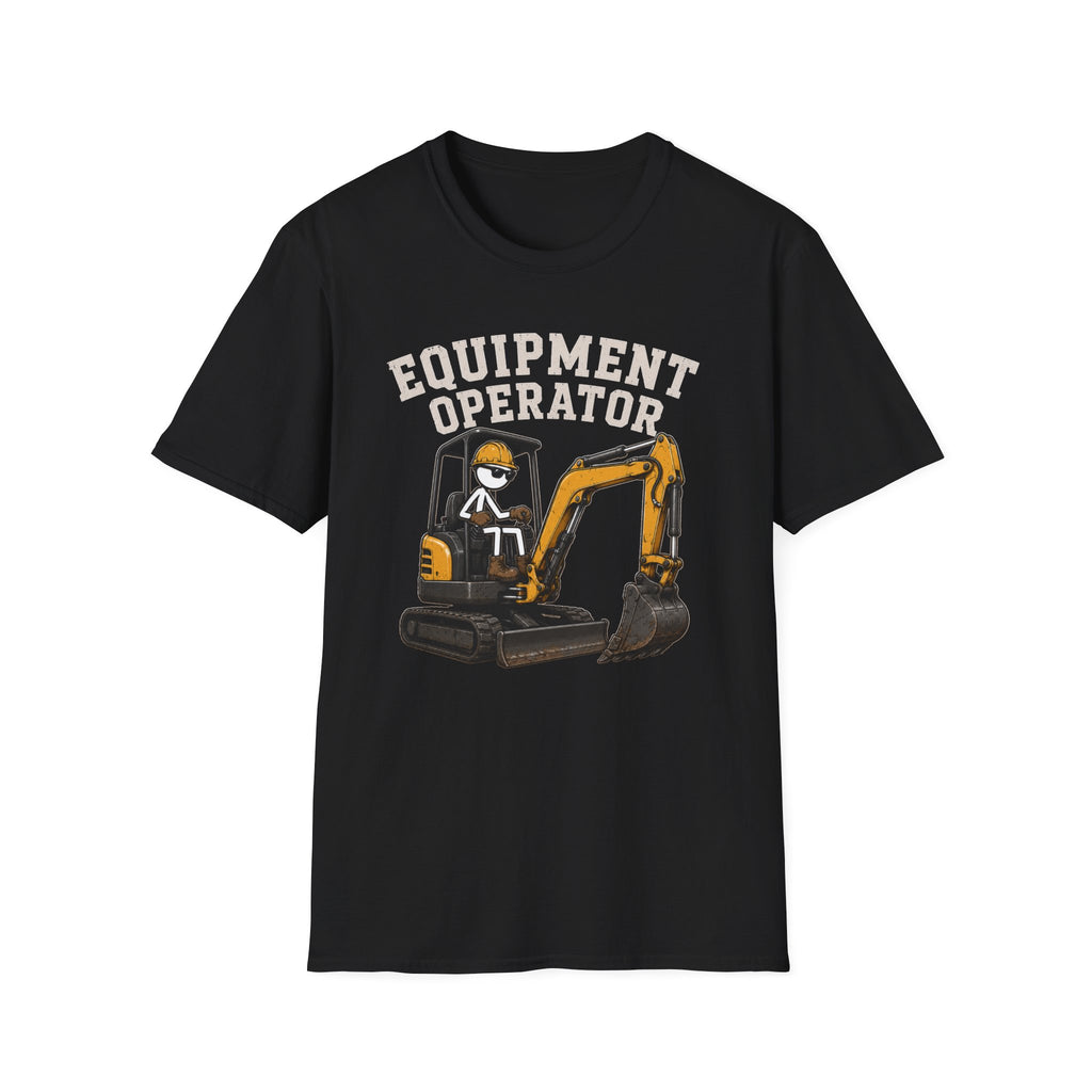 Equipment Operator Stickman T-Shirt