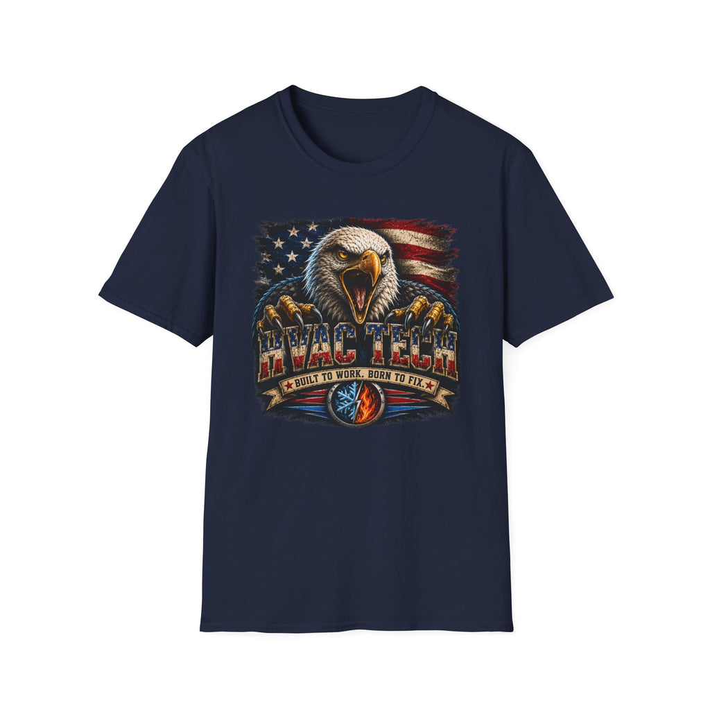 Screaming Eagle HVAC Tech T-Shirt