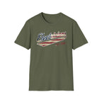 Electrician Patriotic Softball T-Shirt