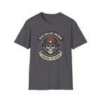Blue Collar Lineman Skull T-Shirt
