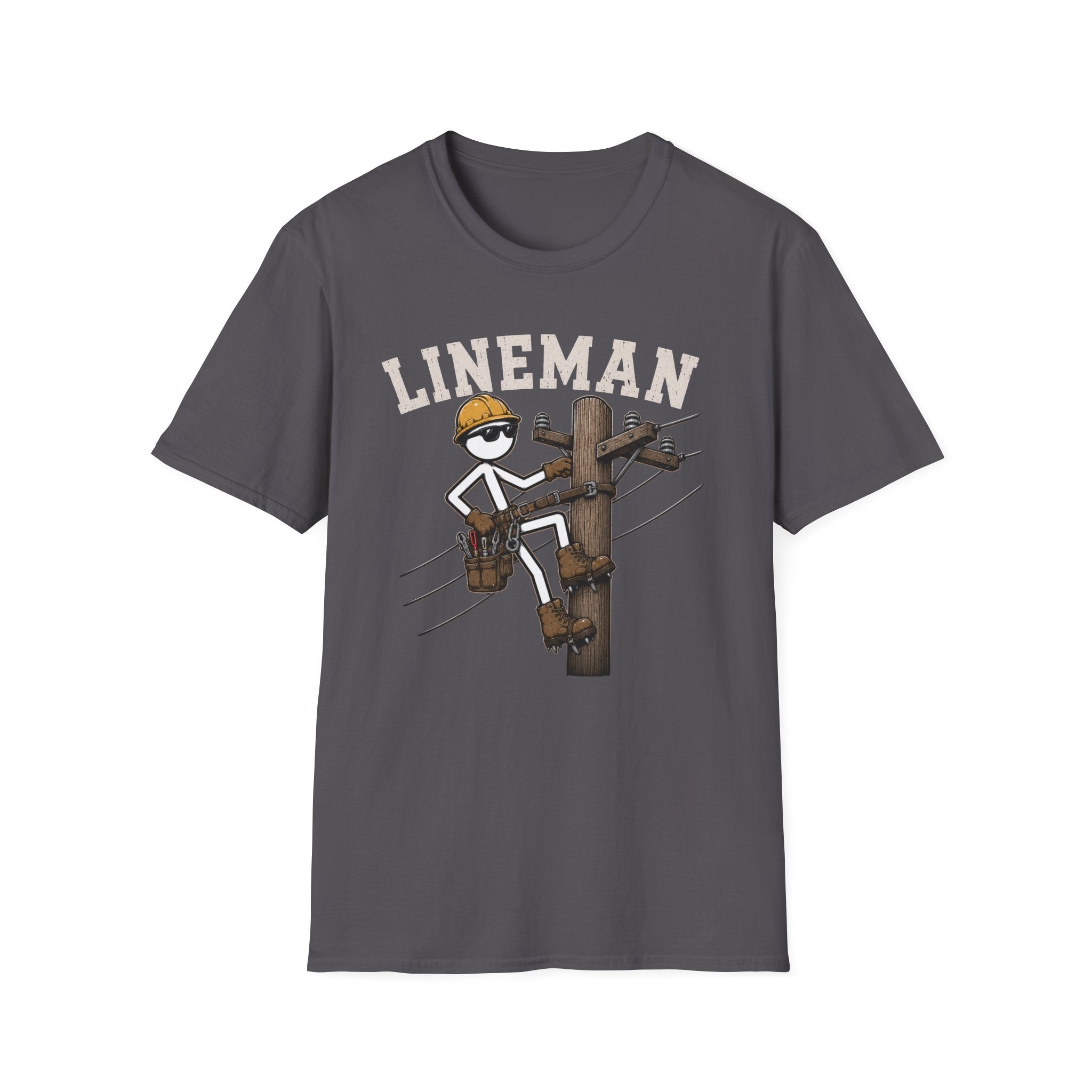 Lineman Stickman T-Shirt