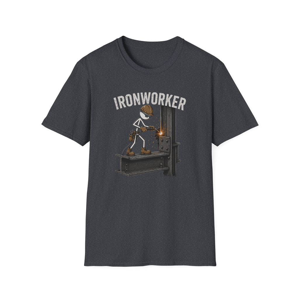 Ironworker Stickman T-Shirt