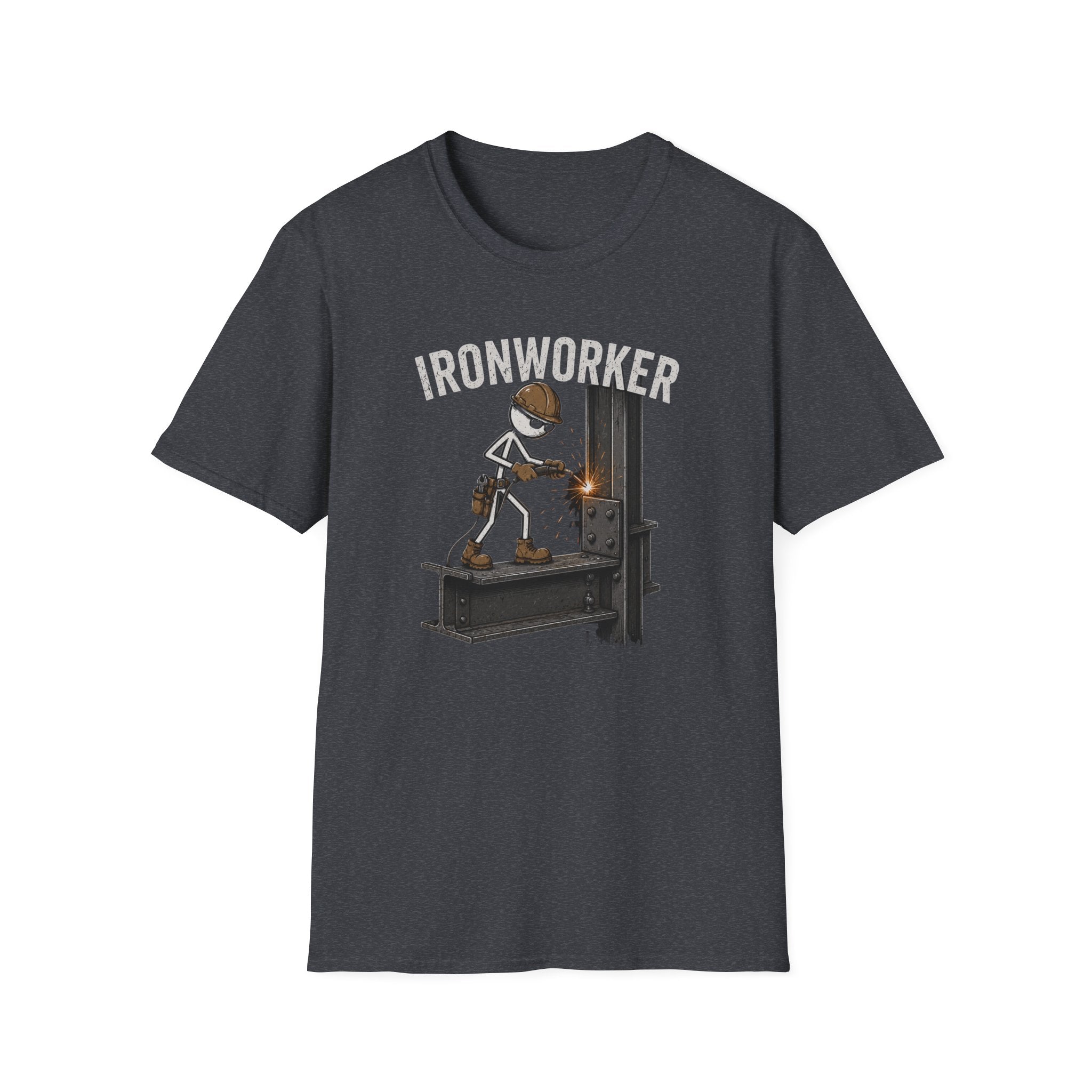Ironworker Stickman T-Shirt