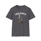 Union Worker Stickman T-Shirt