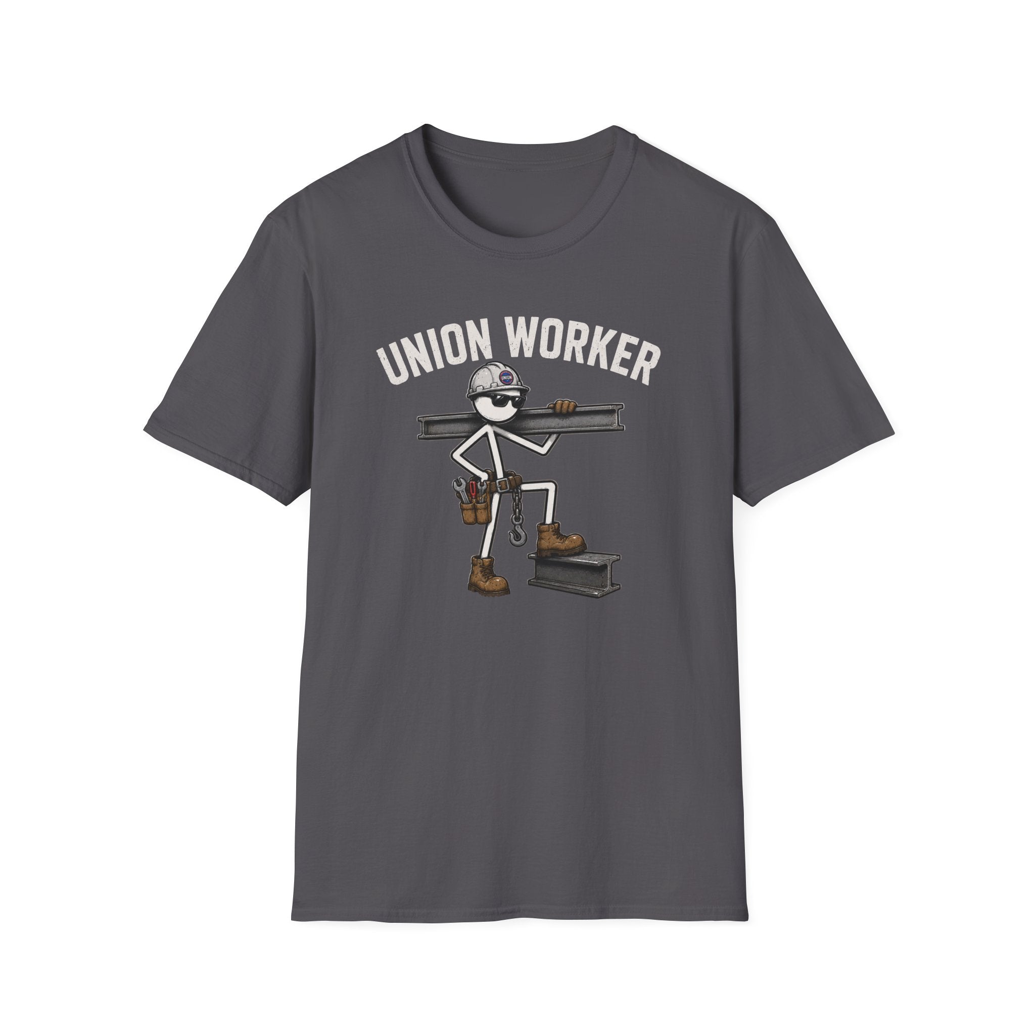 Union Worker Stickman T-Shirt