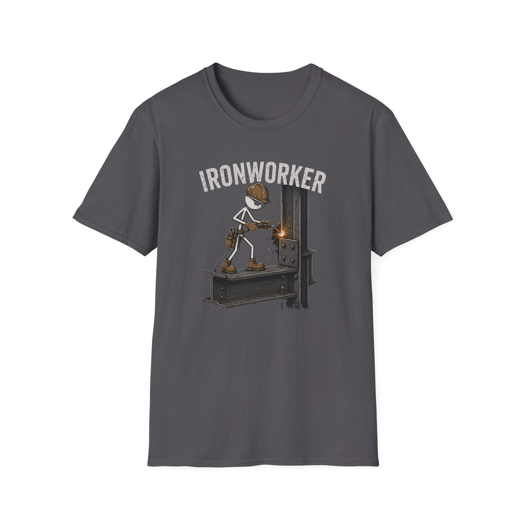 Ironworker Stickman T-Shirt