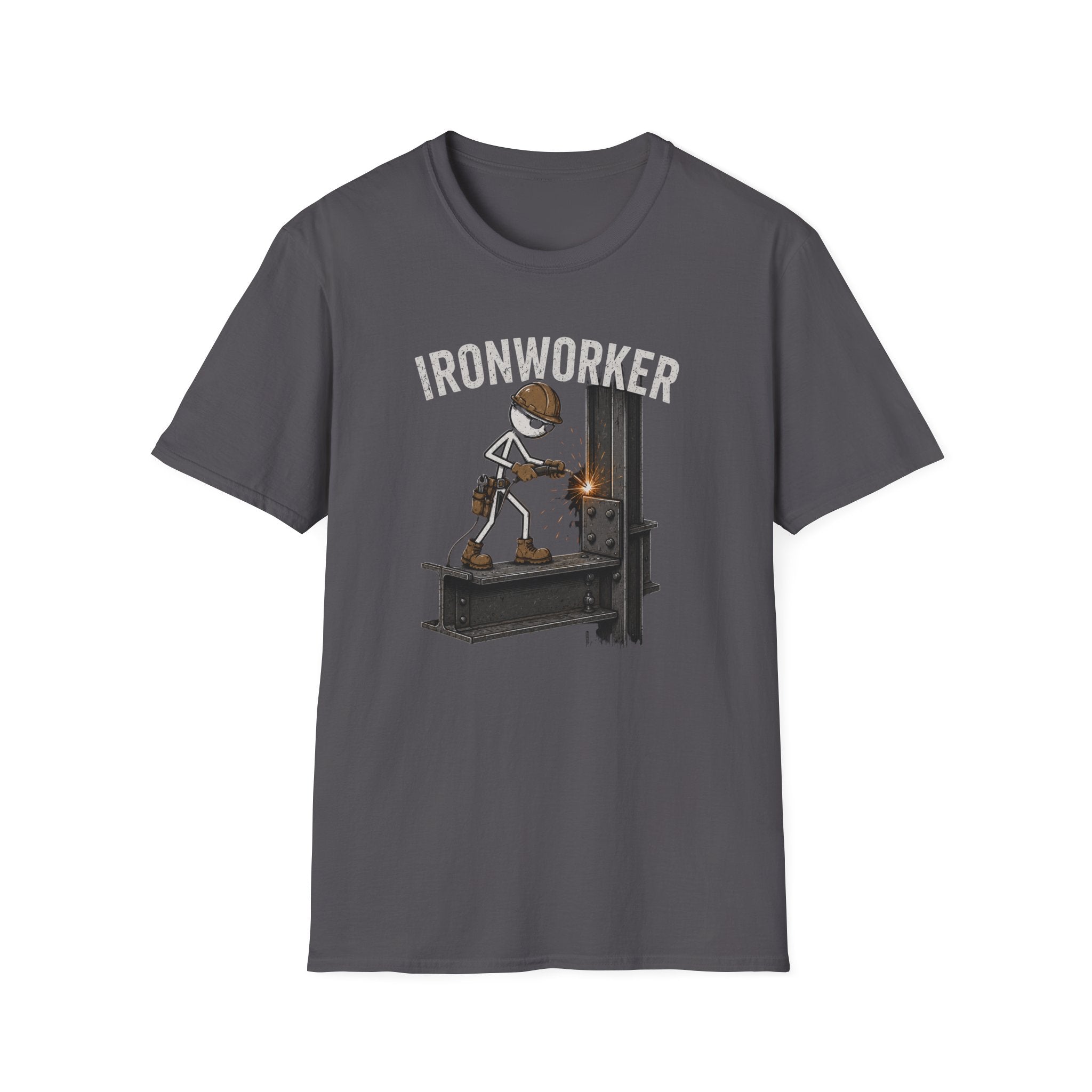 Ironworker Stickman T-Shirt