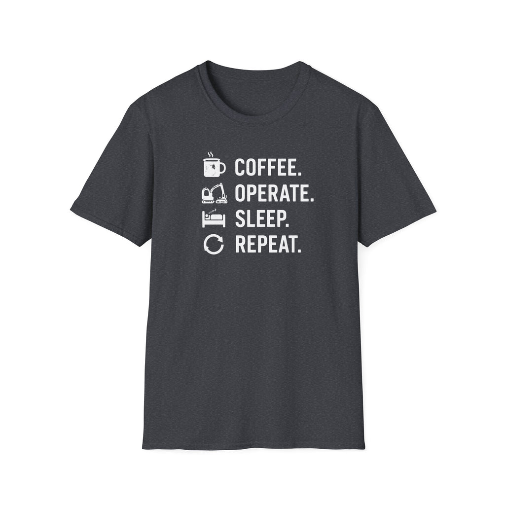 Coffee Operate Sleep Repeat T-Shirt