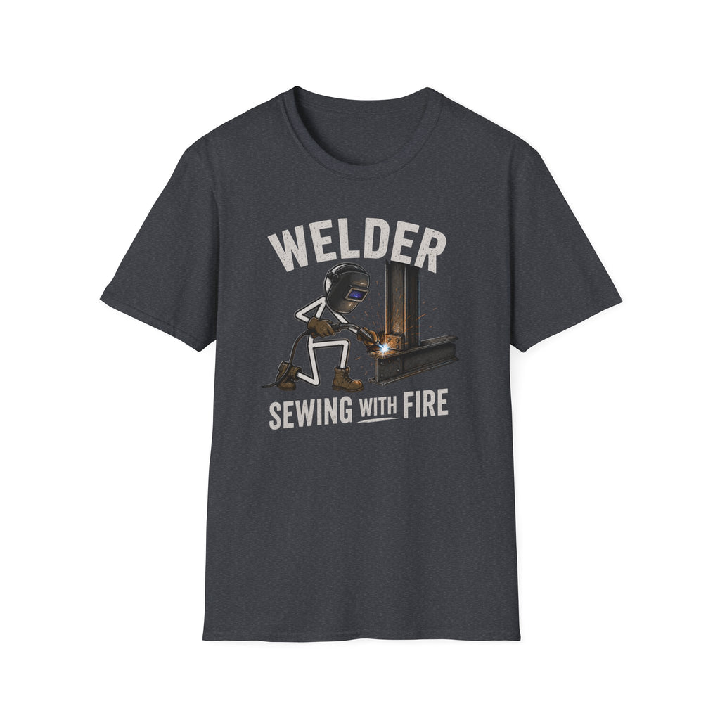 Welder Stickman T-Shirt