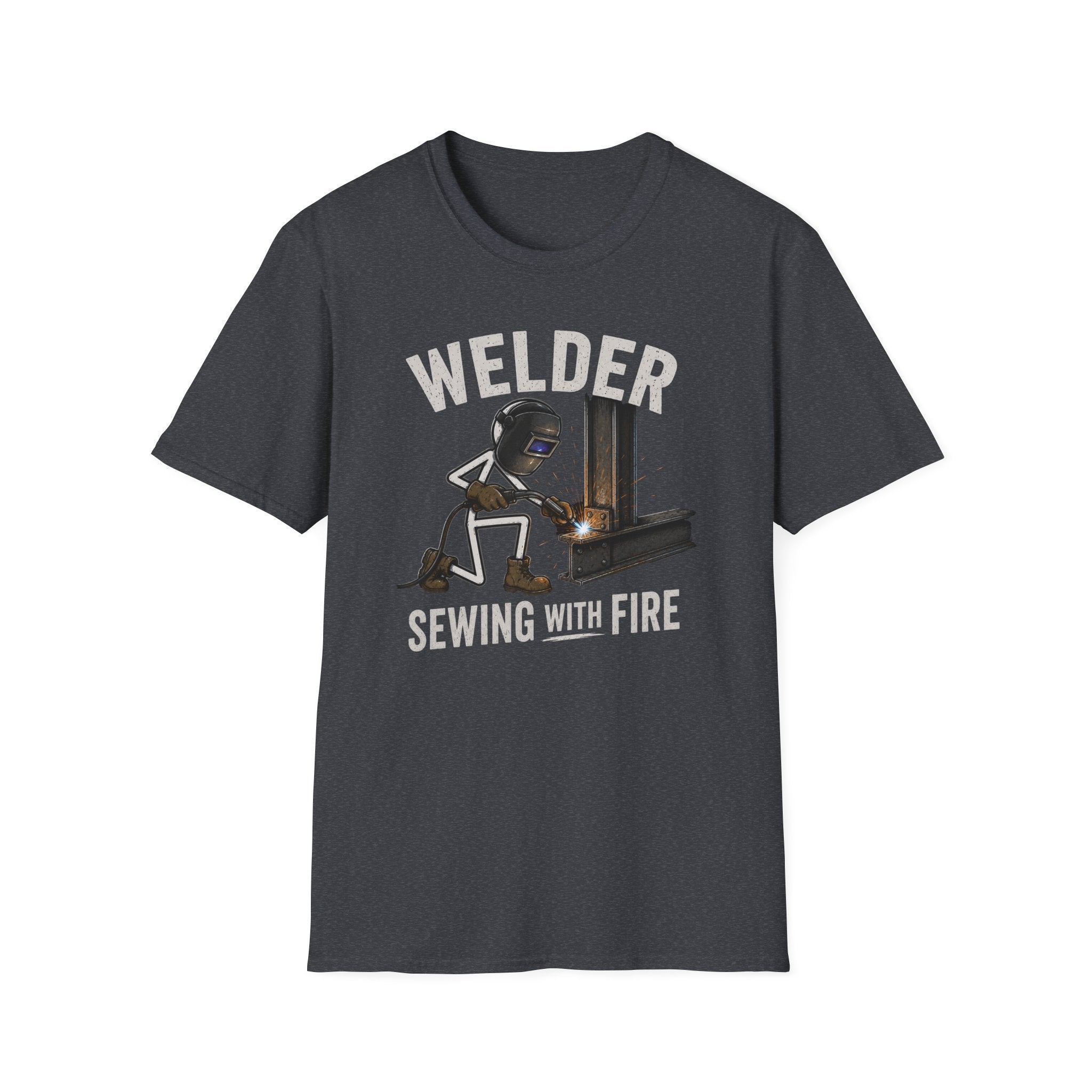 Welder Stickman T-Shirt