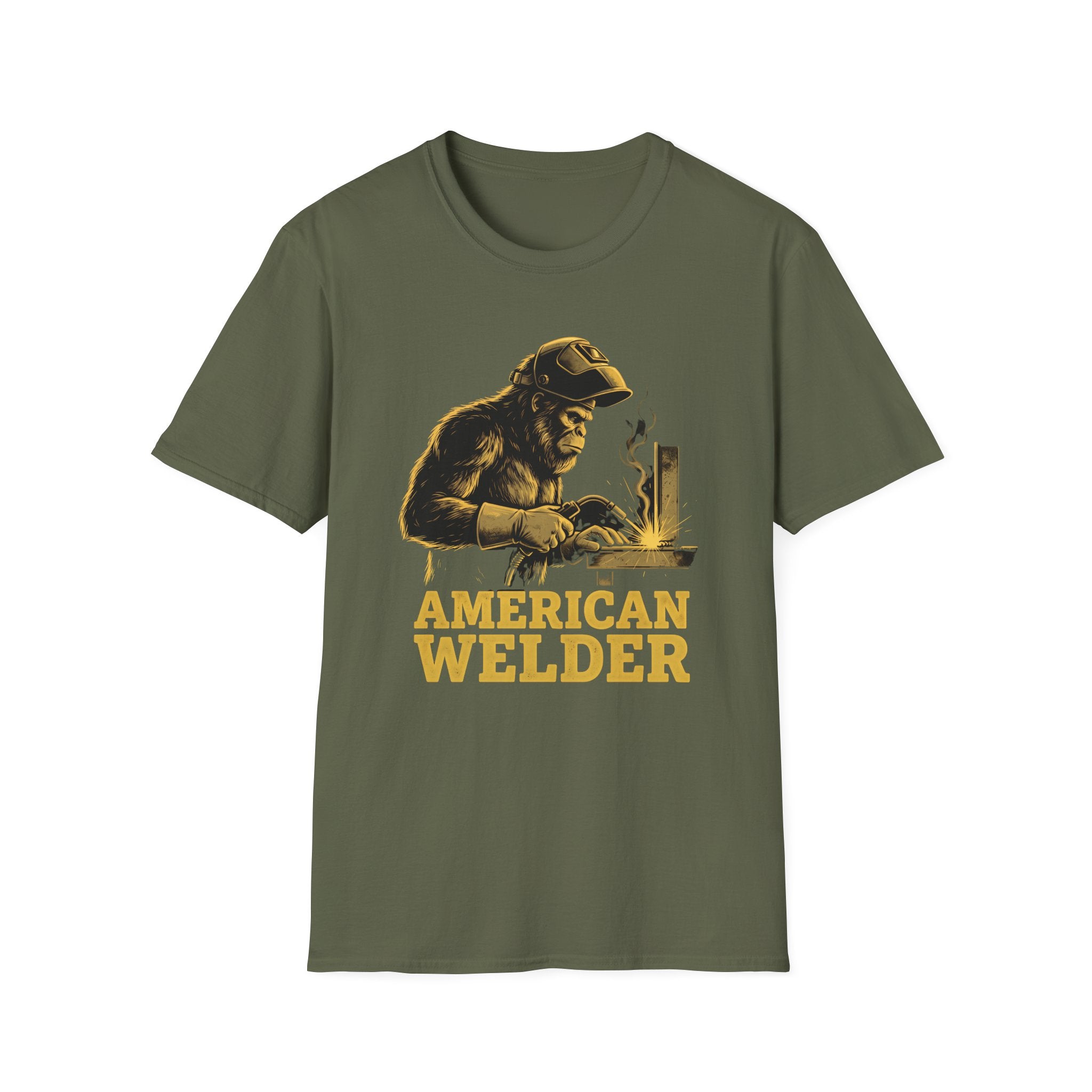 Bigfoot American Welder T-Shirt