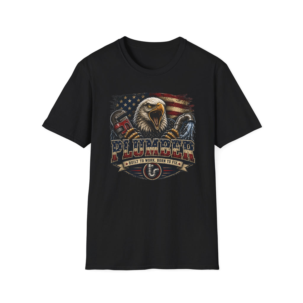 Screaming Eagle Plumber T-Shirt