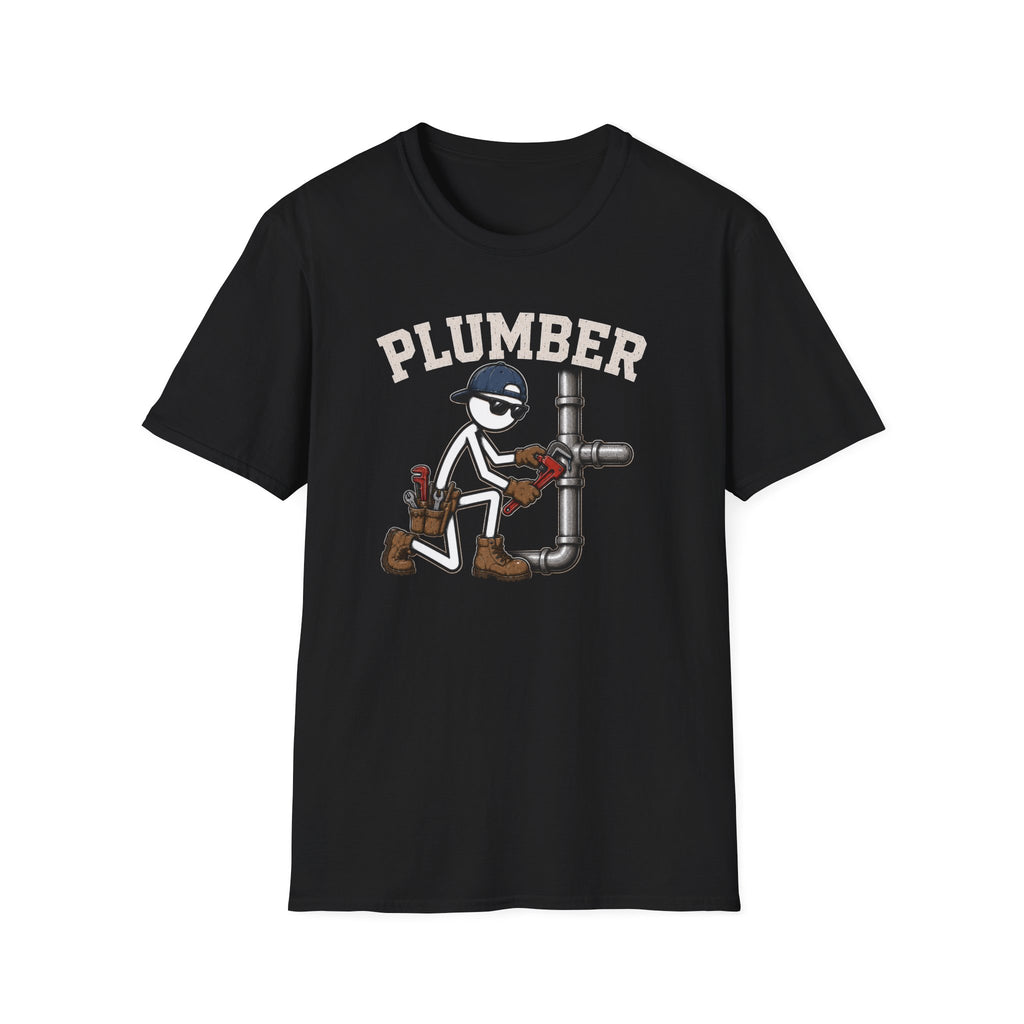 Plumber Stickman T-Shirt