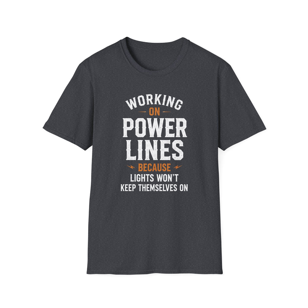 Working On Power Lines T-Shirt