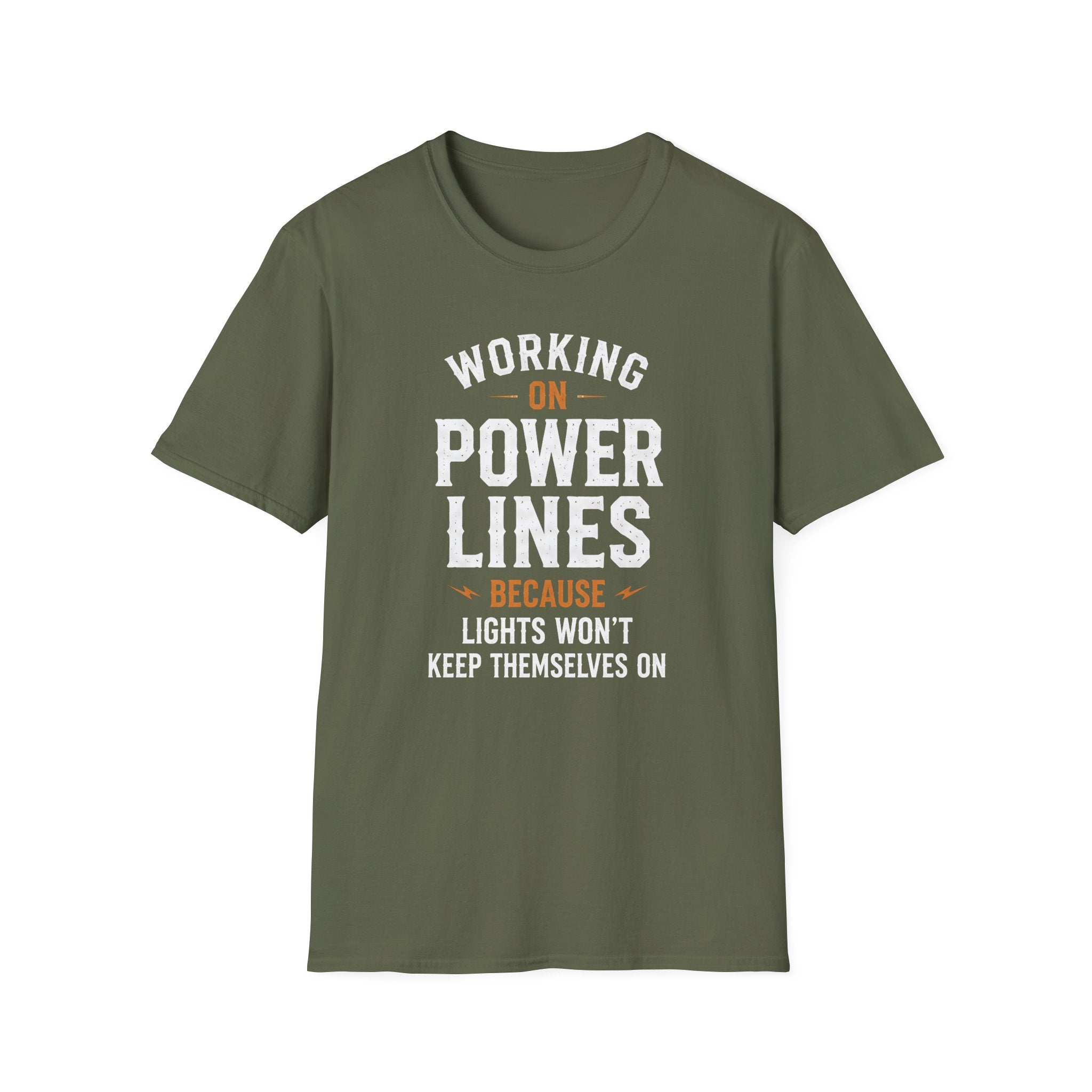 Working On Power Lines T-Shirt