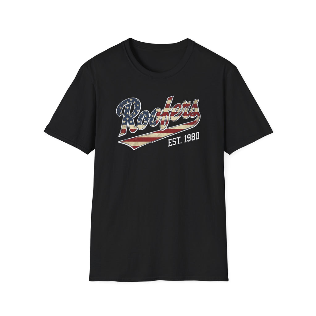 Roofers Patriotic Softball T-Shirt