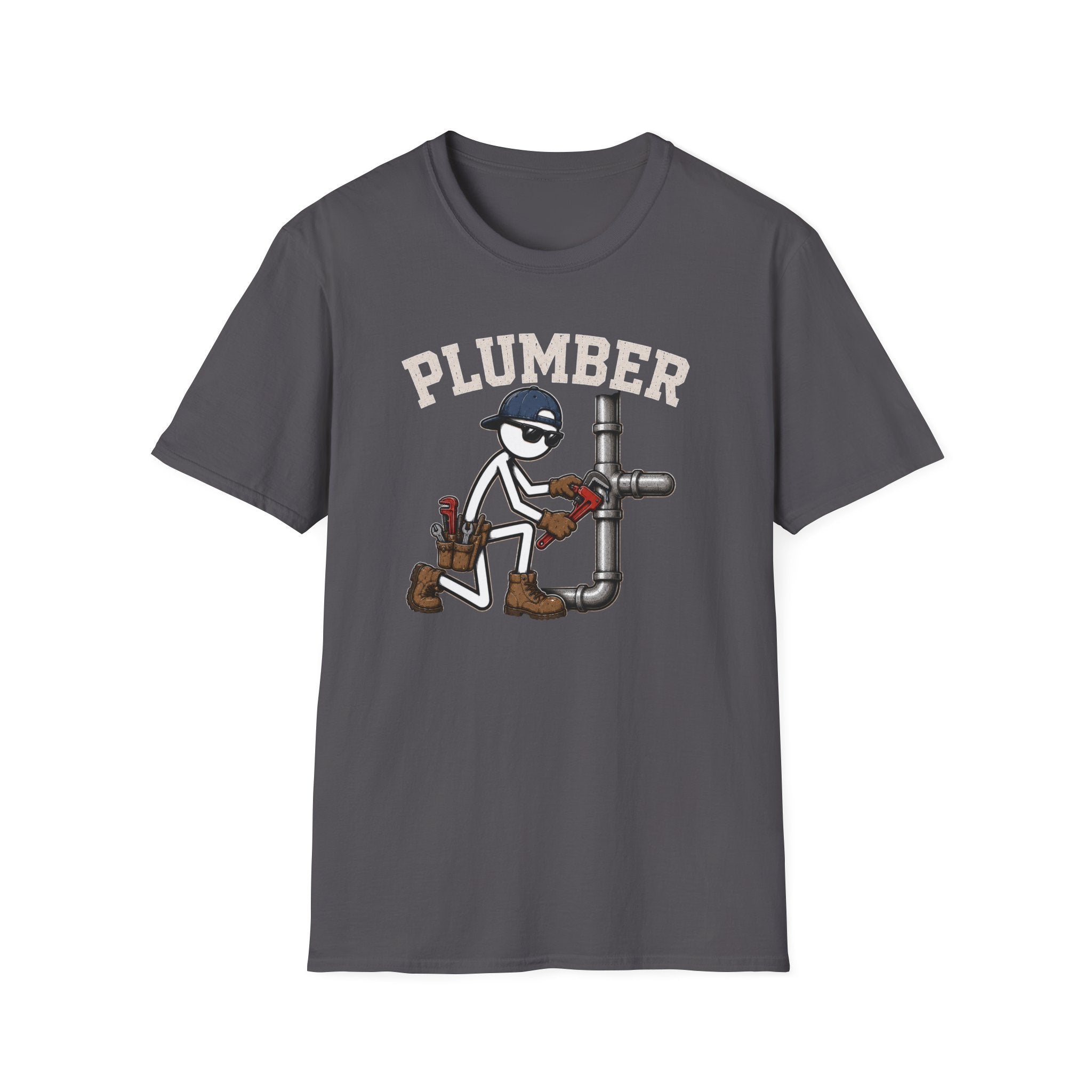 Plumber Stickman T-Shirt