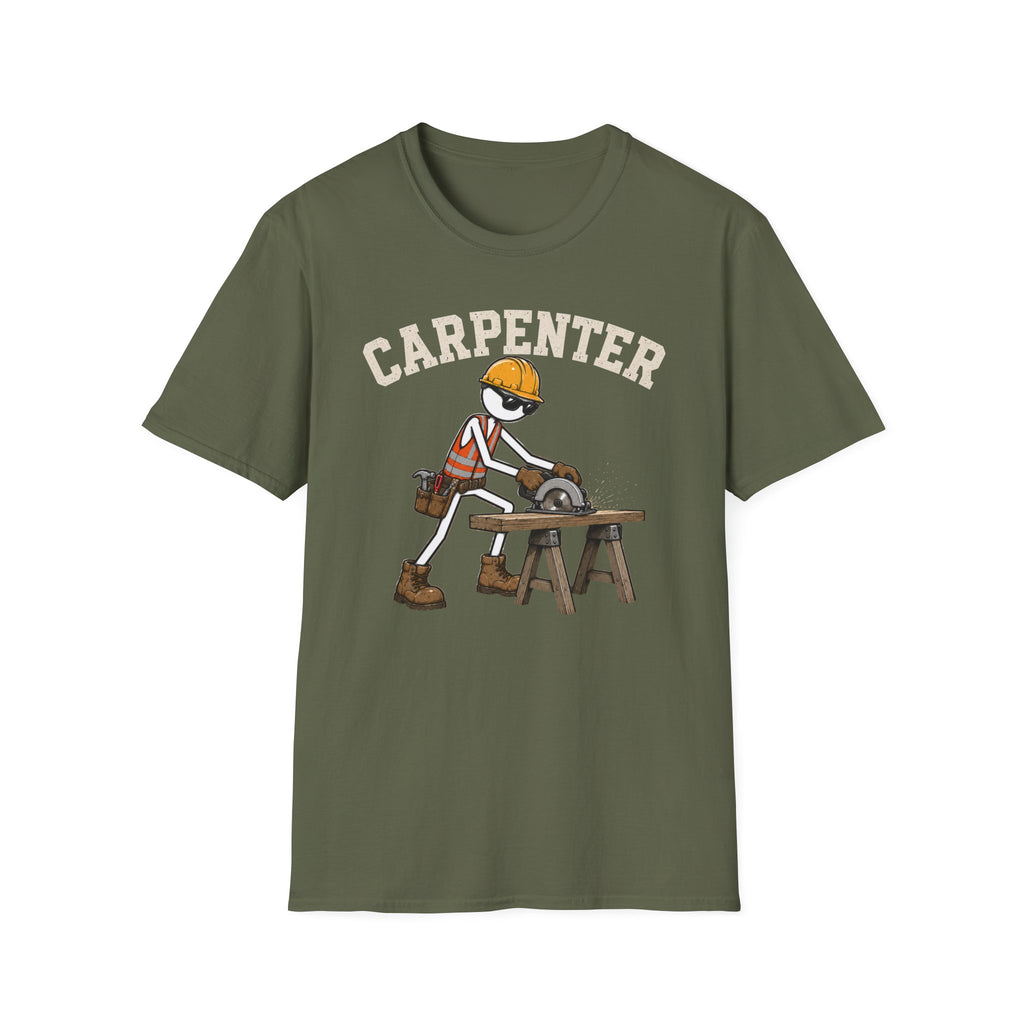 Carpenter Stickman T-Shirt