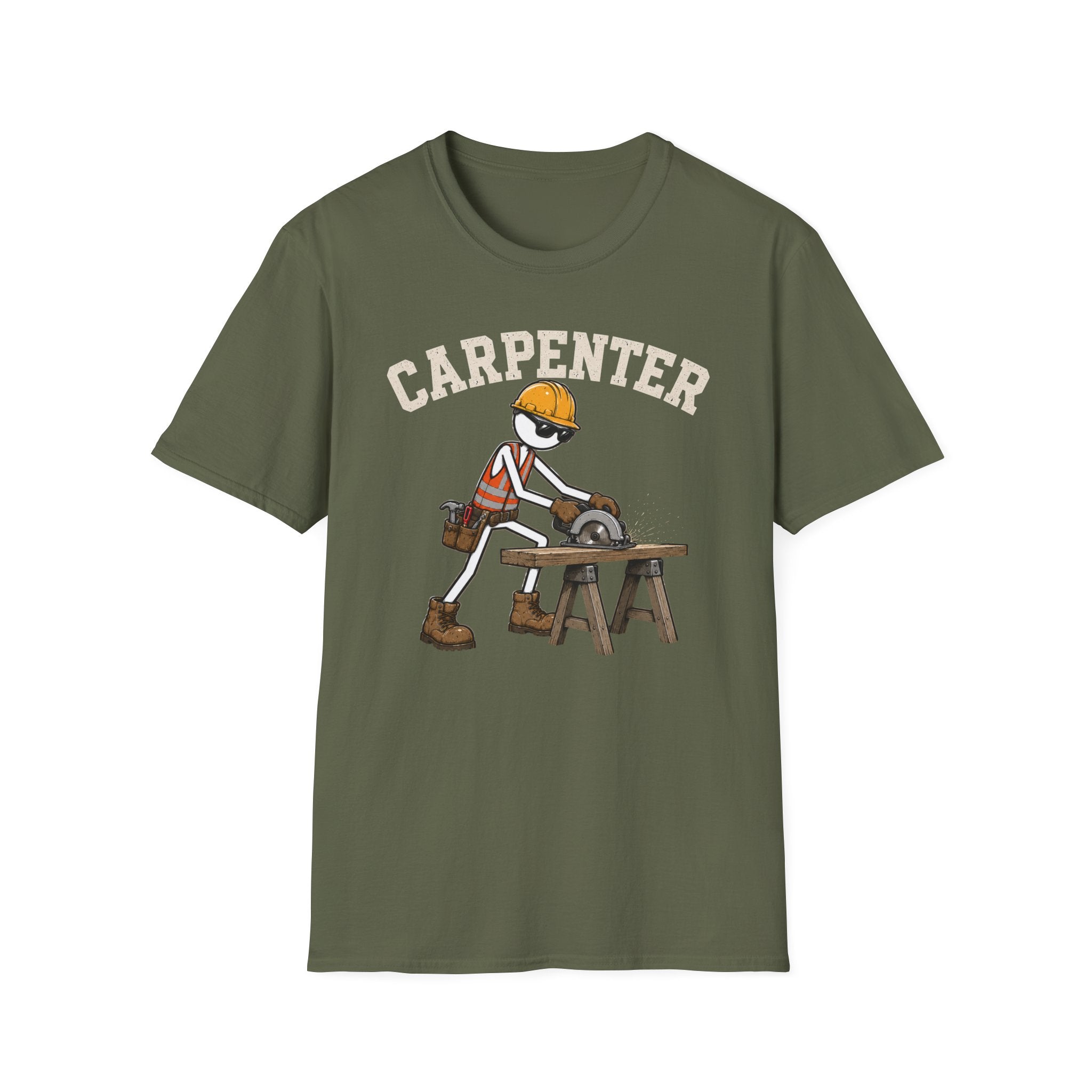 Carpenter Stickman T-Shirt