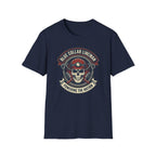 Blue Collar Lineman Skull T-Shirt