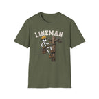 Lineman Stickman T-Shirt