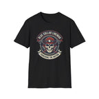 Blue Collar Lineman Skull T-Shirt