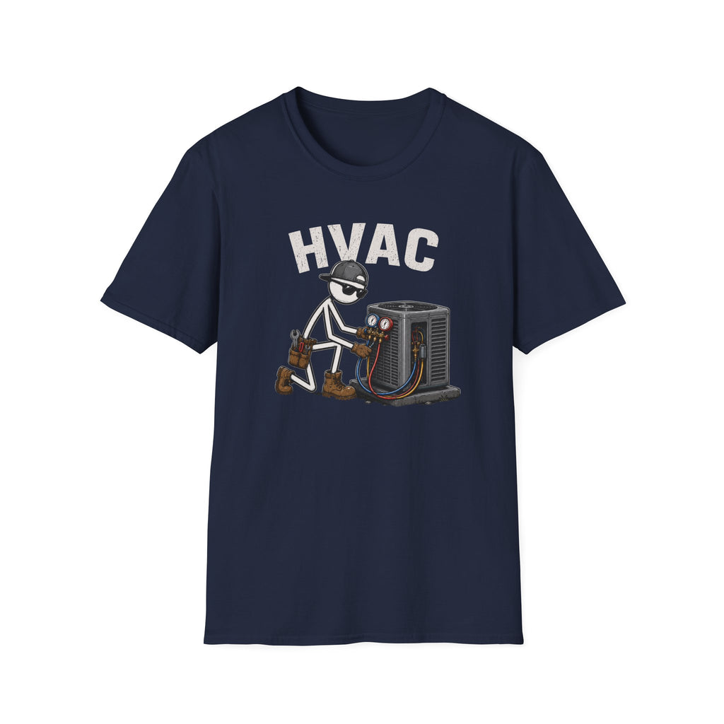HVAC Stickman T-Shirt