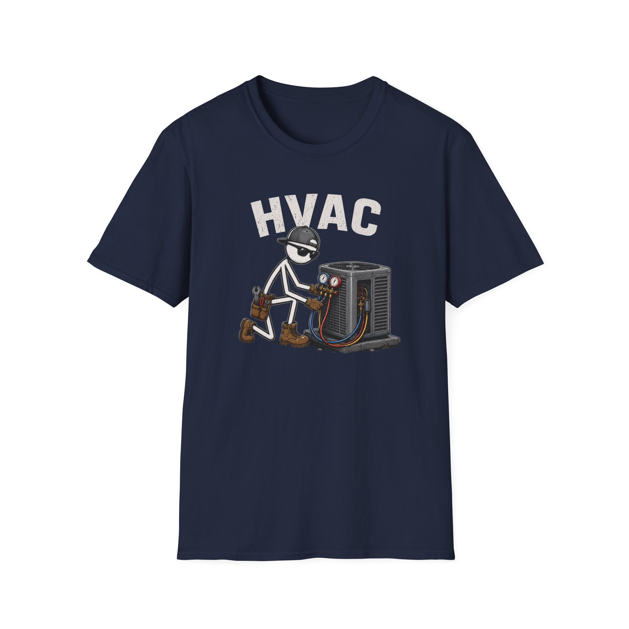 HVAC Stickman T-Shirt