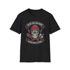 Blue Collar HVAC Skull T-Shirt