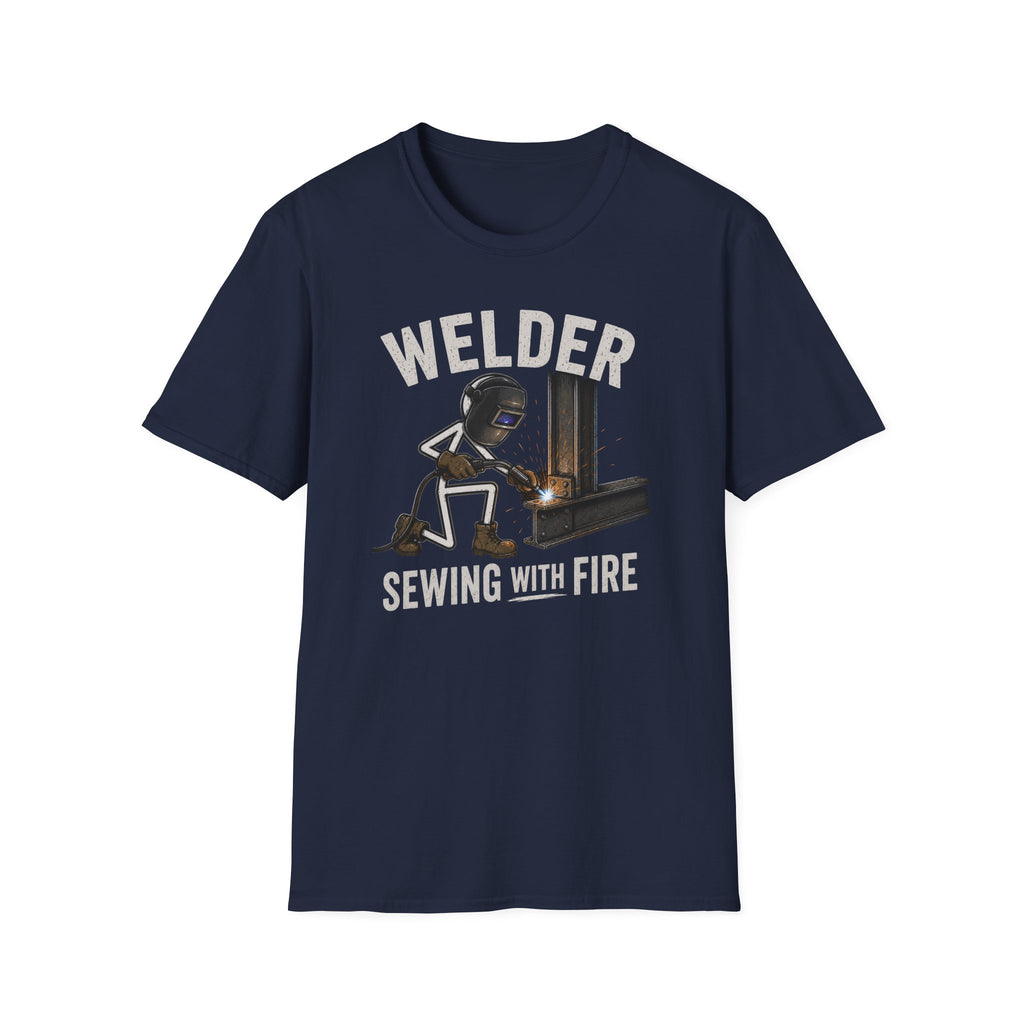 Welder Stickman T-Shirt