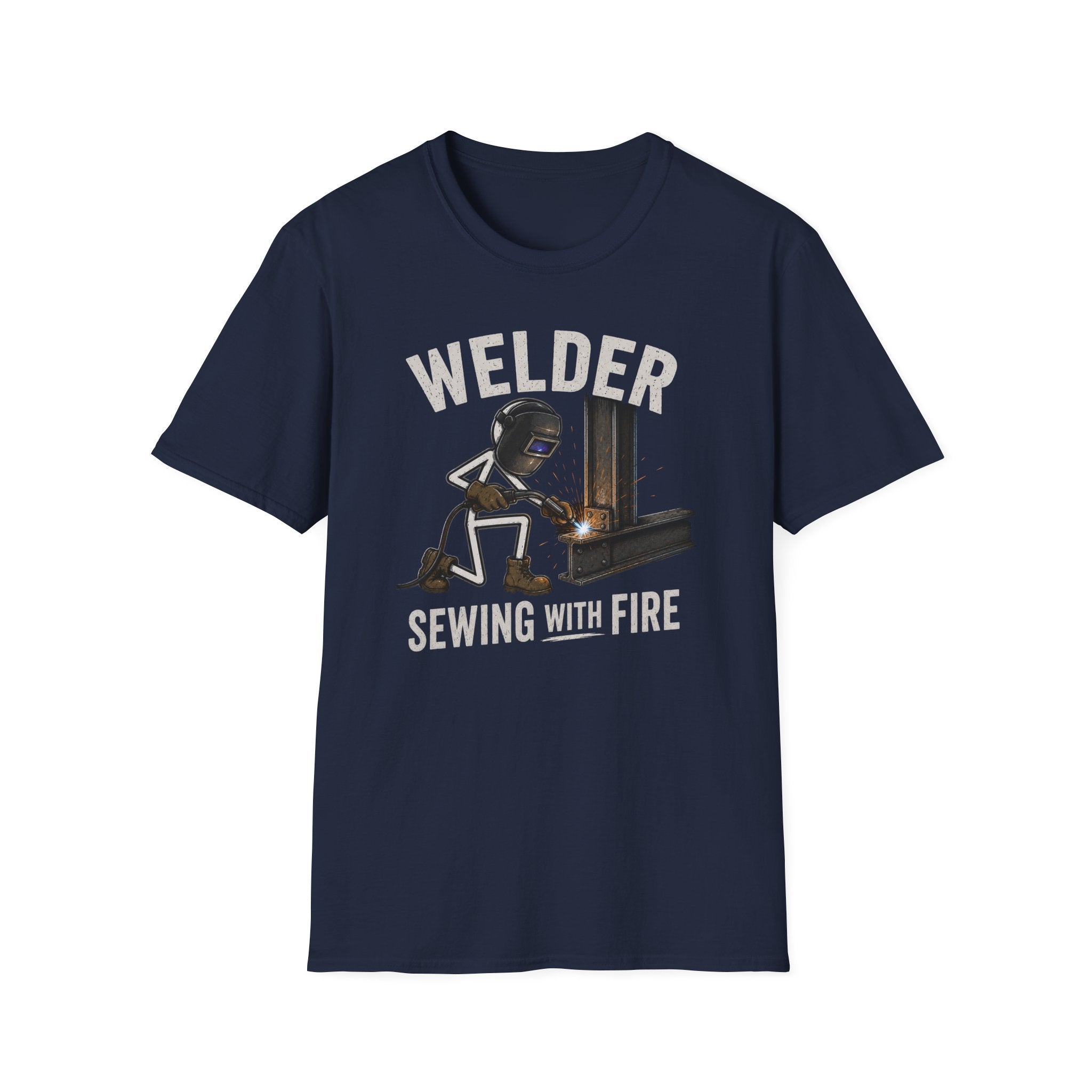 Welder Stickman T-Shirt
