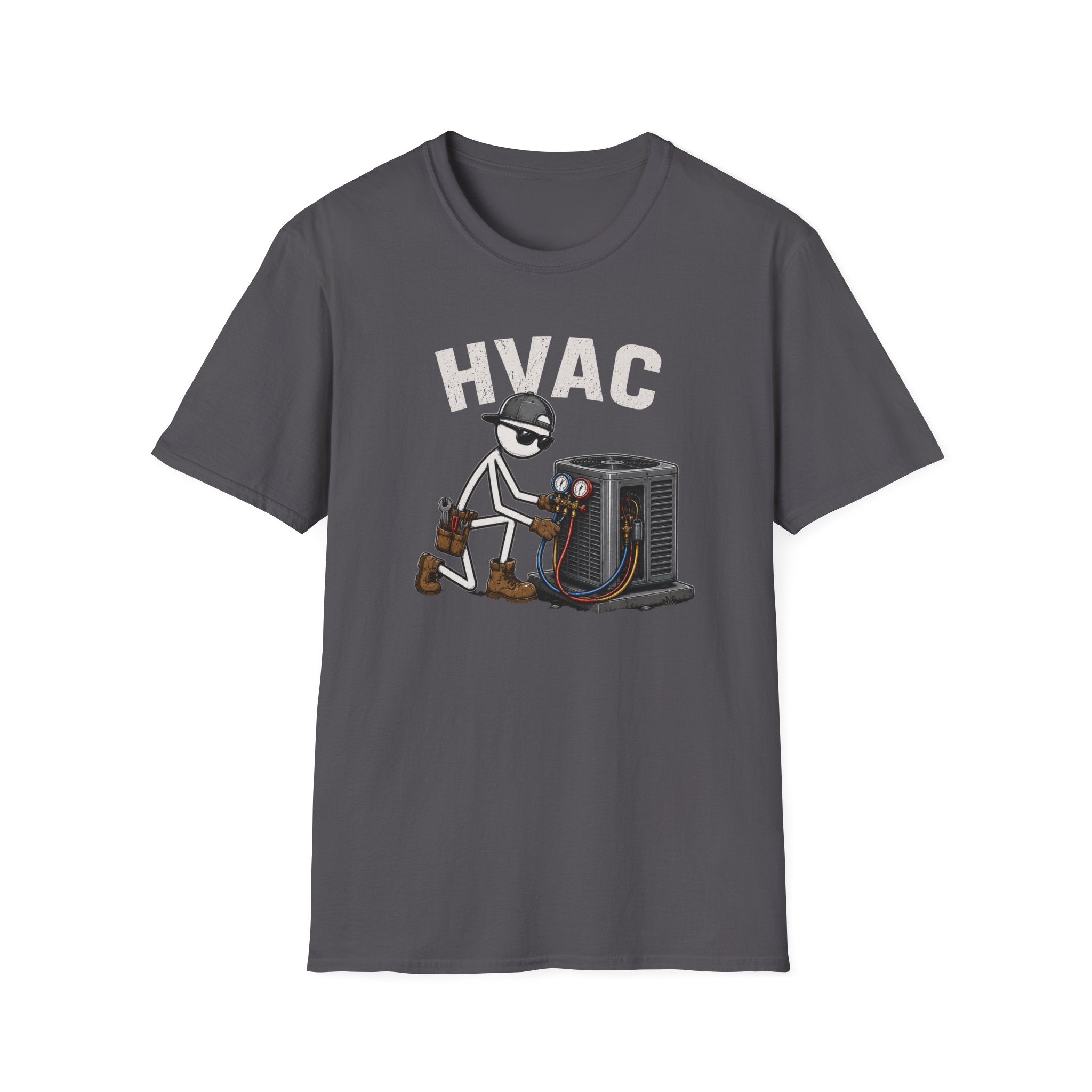 HVAC Stickman T-Shirt