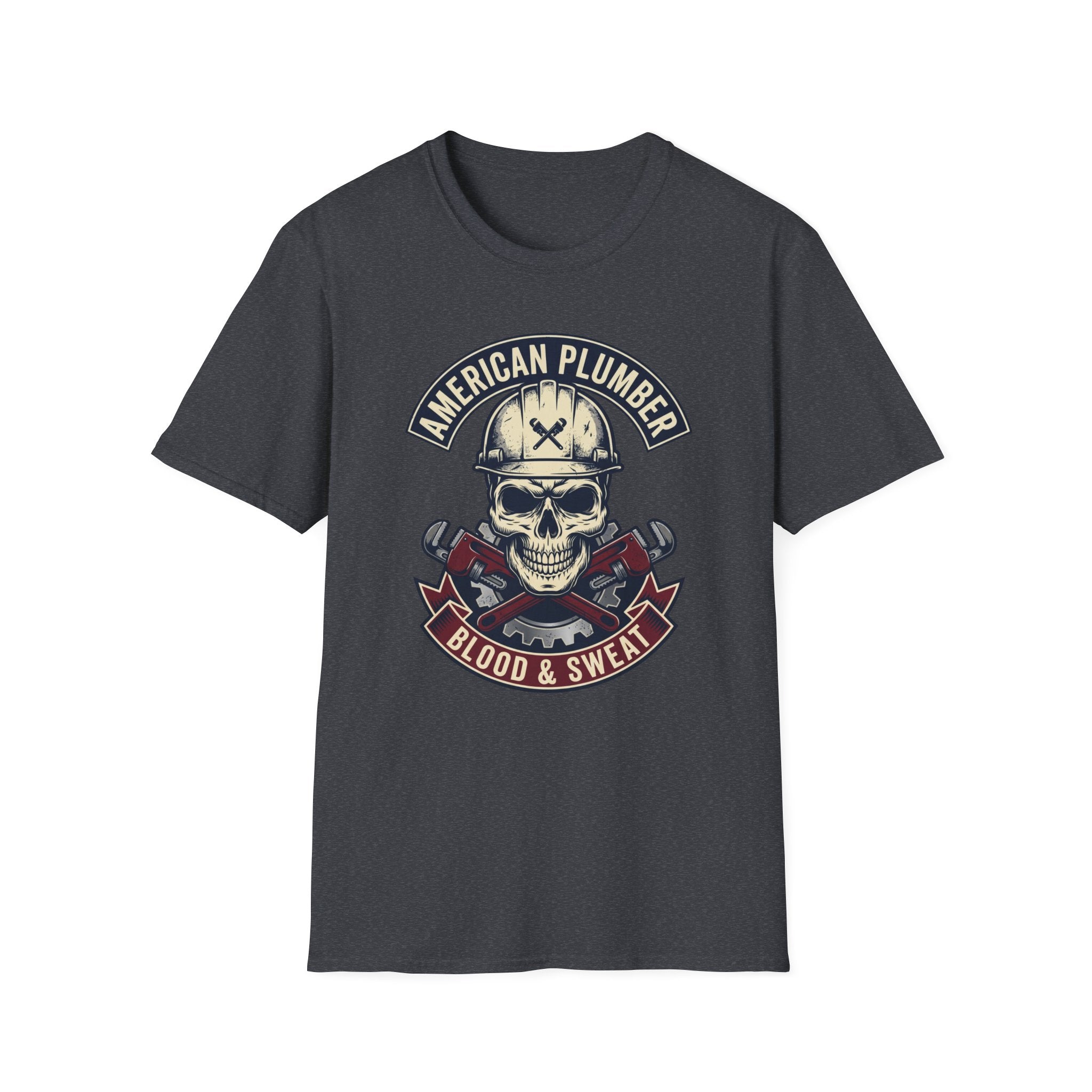 American Plumber Skull T-Shirt