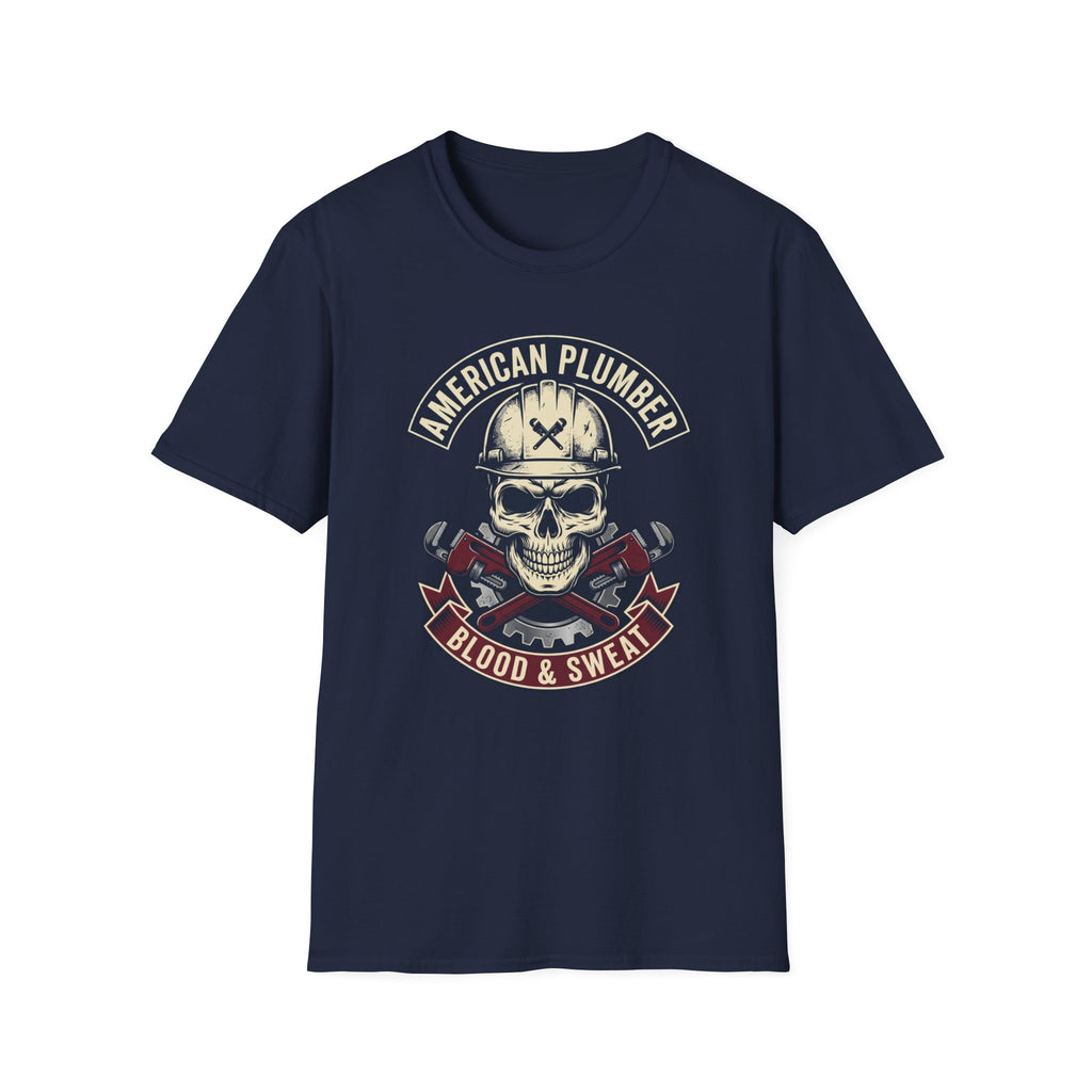 American Plumber Skull T-Shirt