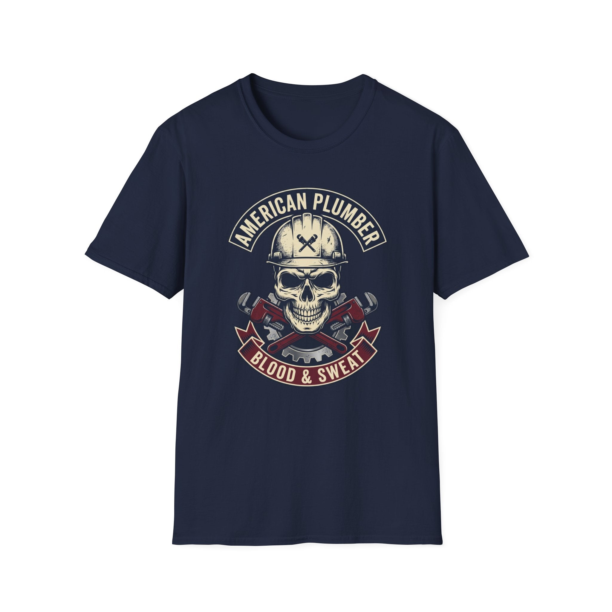 American Plumber Skull T-Shirt