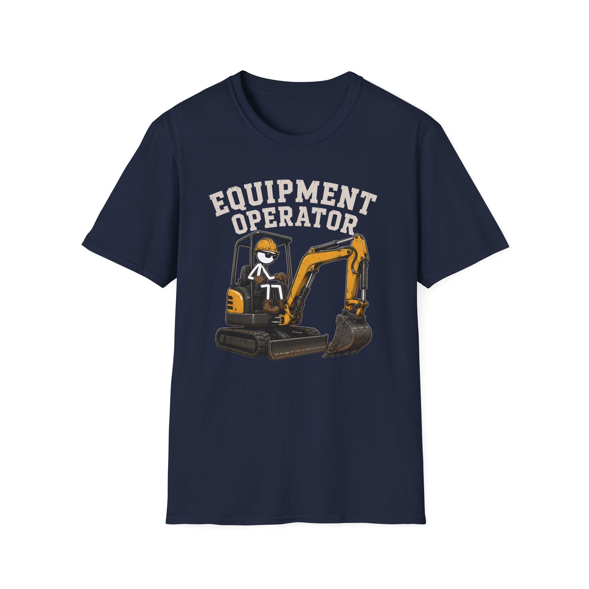 Equipment Operator Stickman T-Shirt