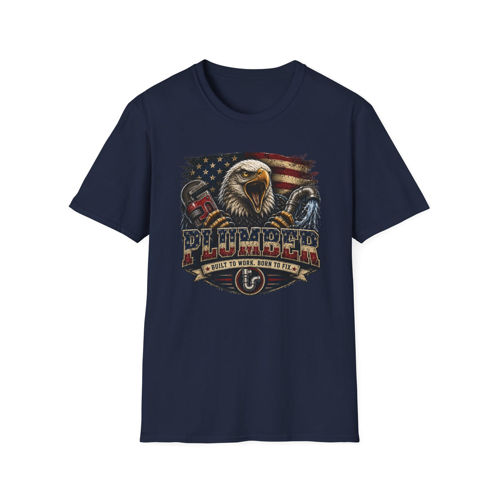 Screaming Eagle Plumber T-Shirt