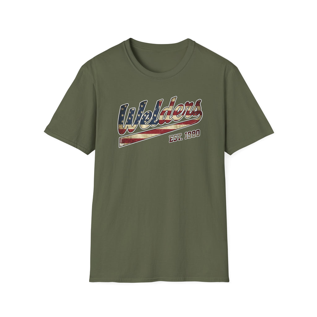Welders Patriotic Softball T-Shirt