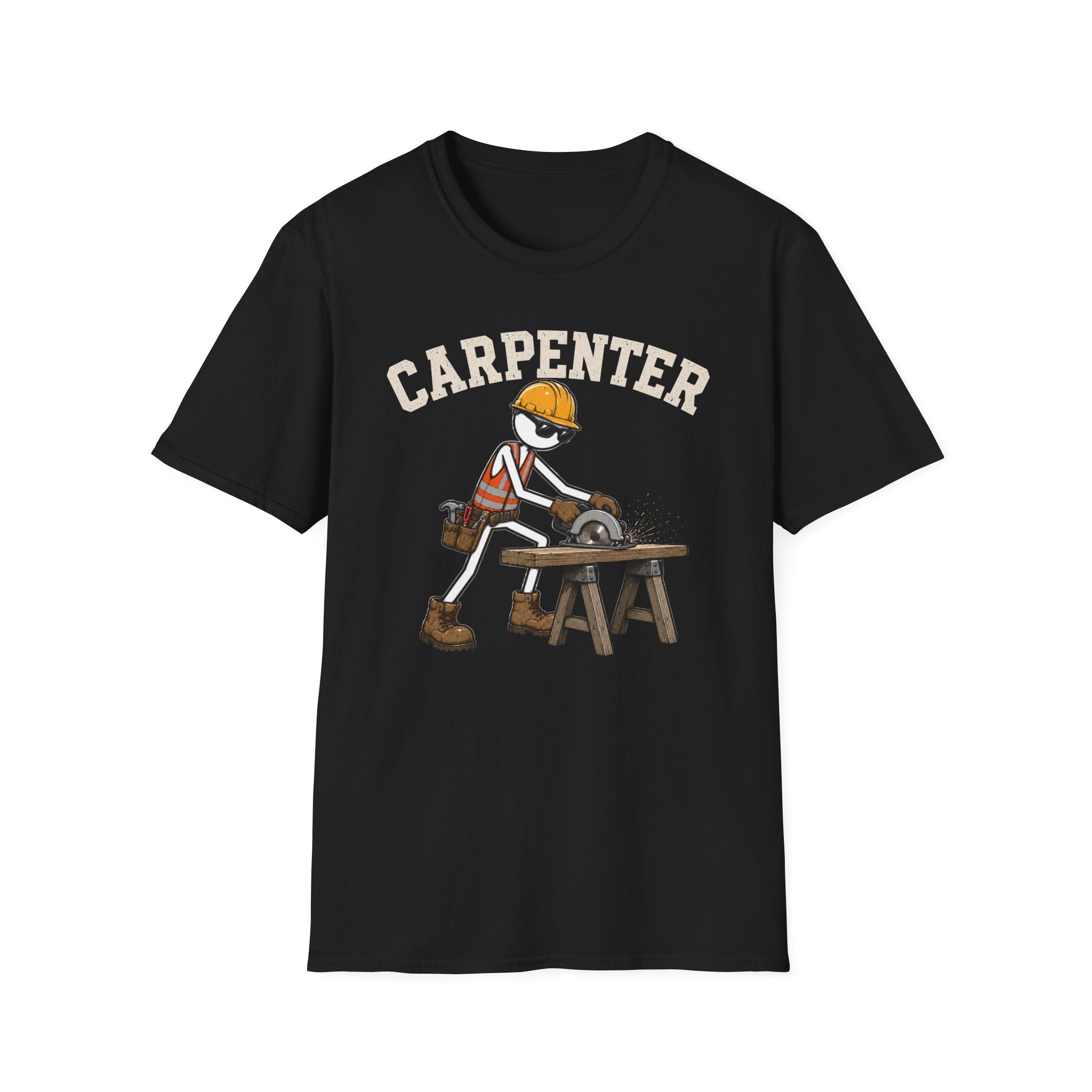 Carpenter Stickman T-Shirt