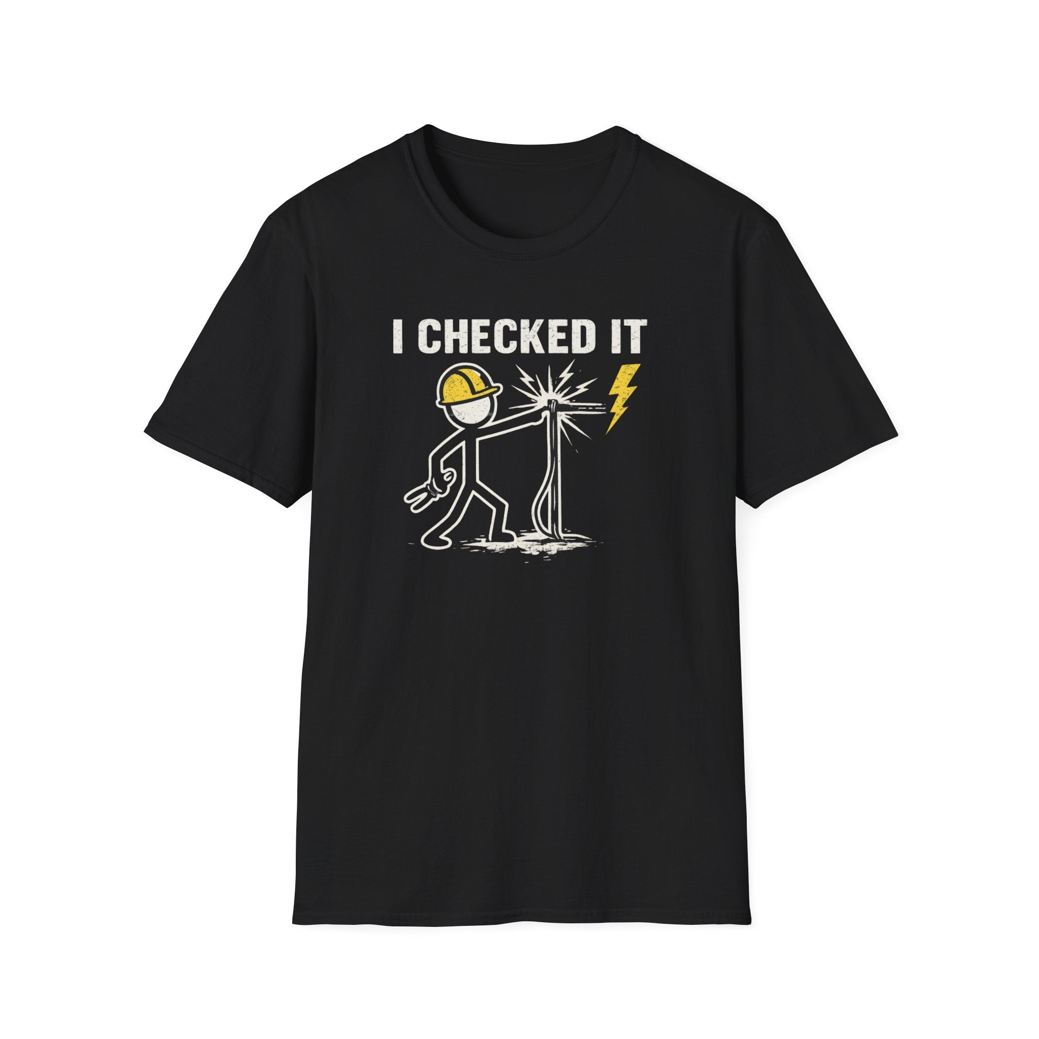 Electrician I Checked It T-Shirt