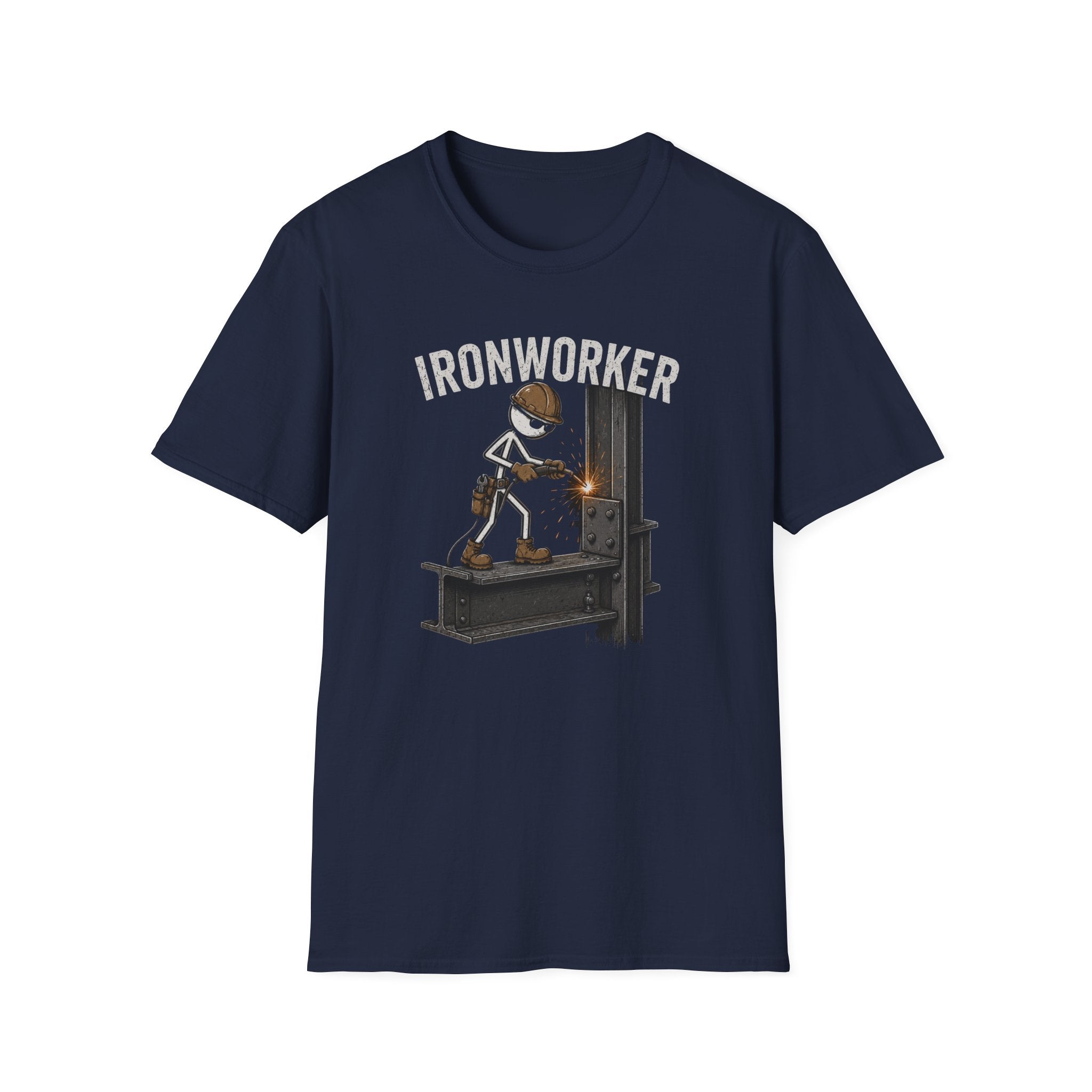 Ironworker Stickman T-Shirt