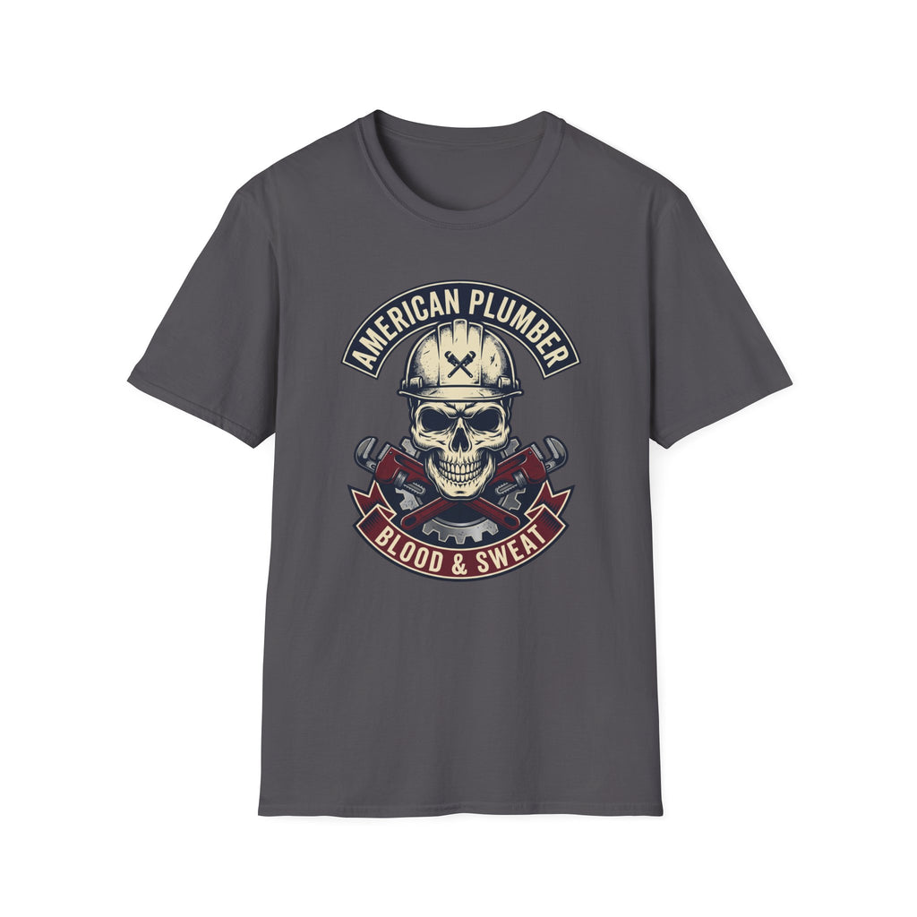 American Plumber Skull T-Shirt