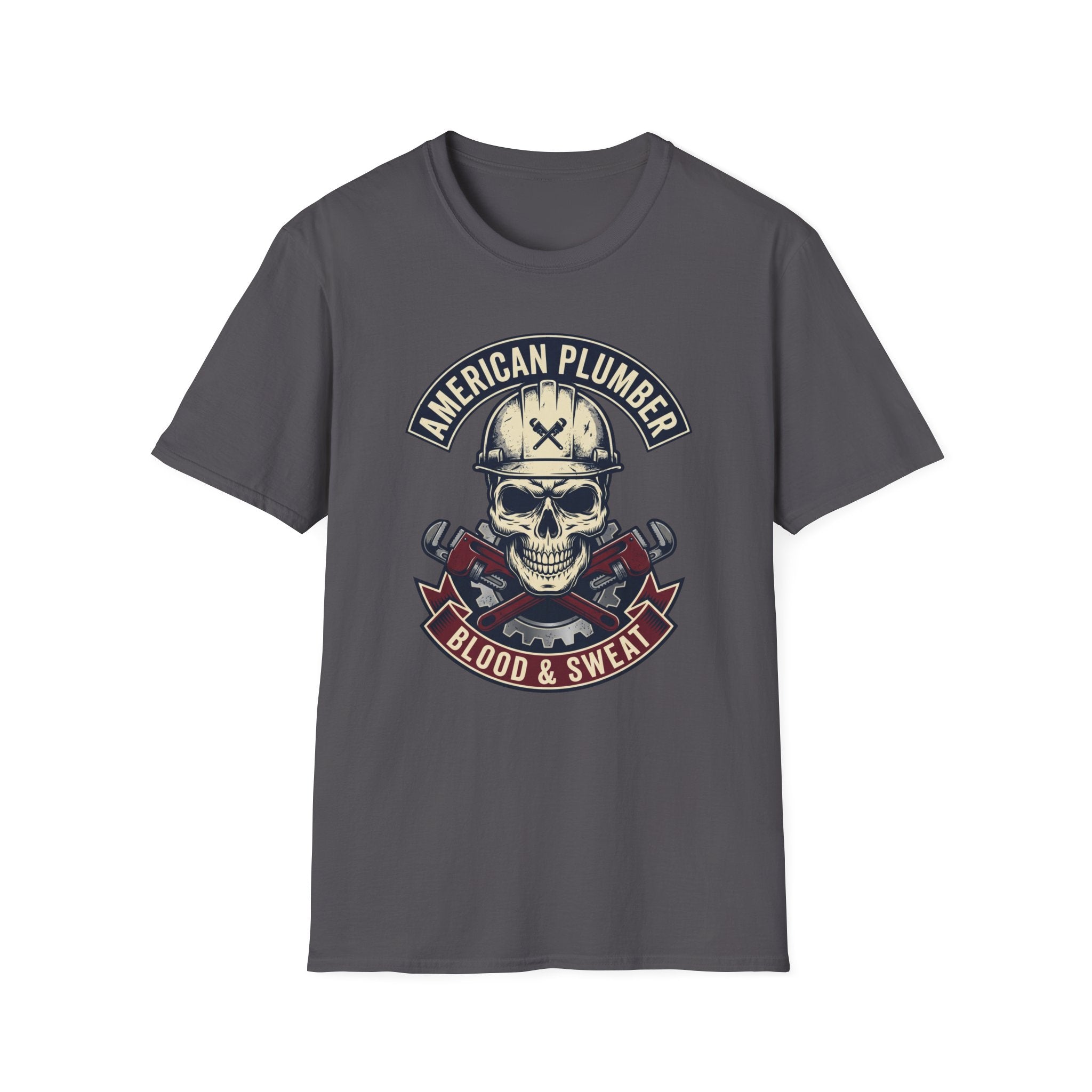 American Plumber Skull T-Shirt