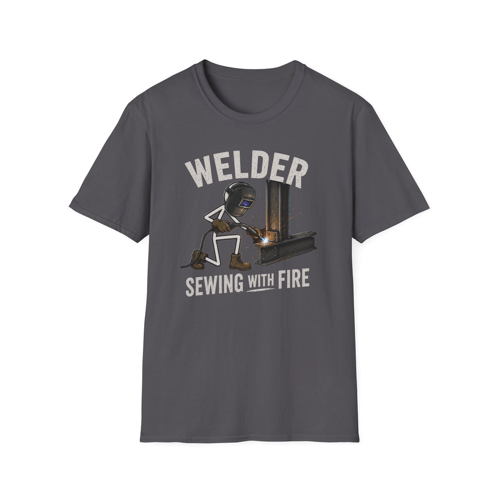 Welder Stickman T-Shirt