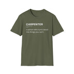 Carpenter Dictionary T-Shirt