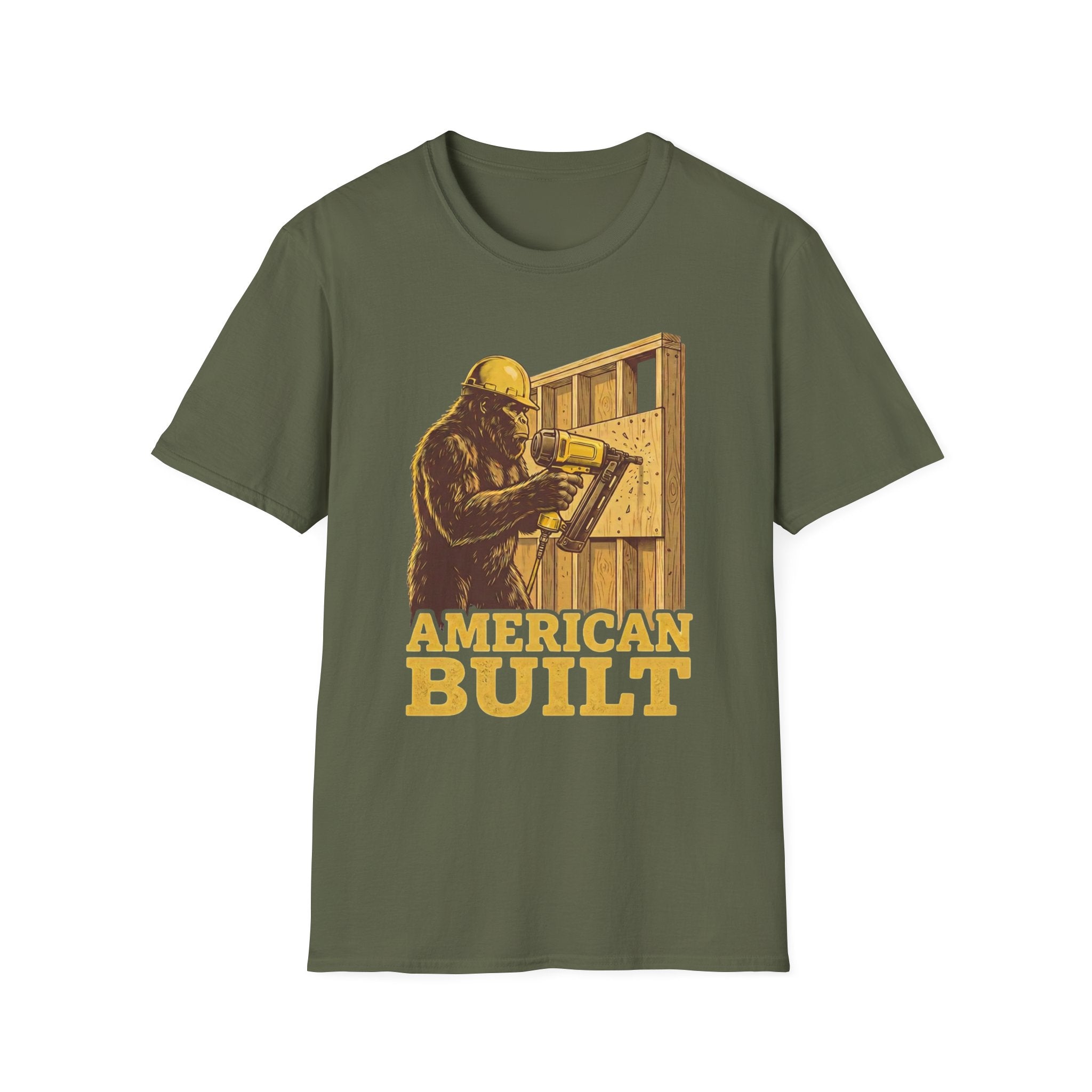 Bigfoot American Built Carpenter T-Shirt