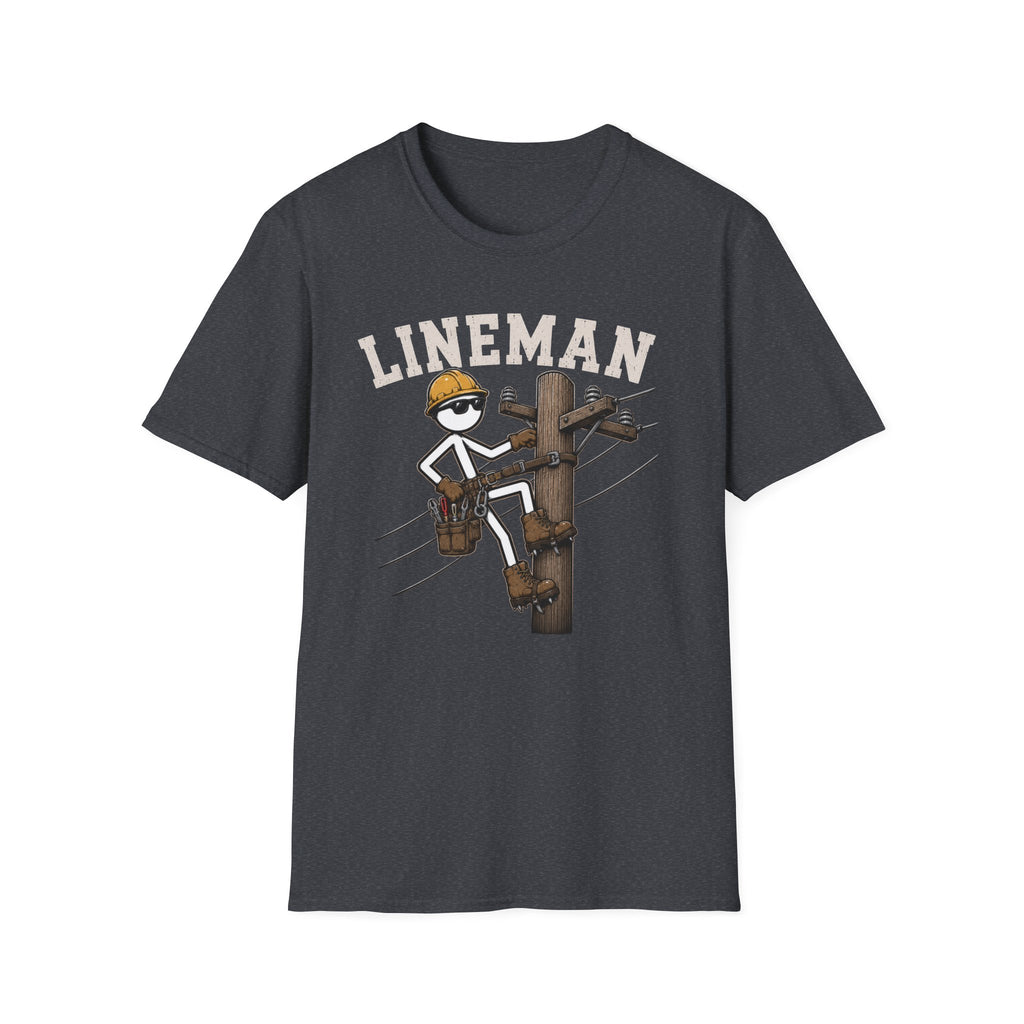 Lineman Stickman T-Shirt